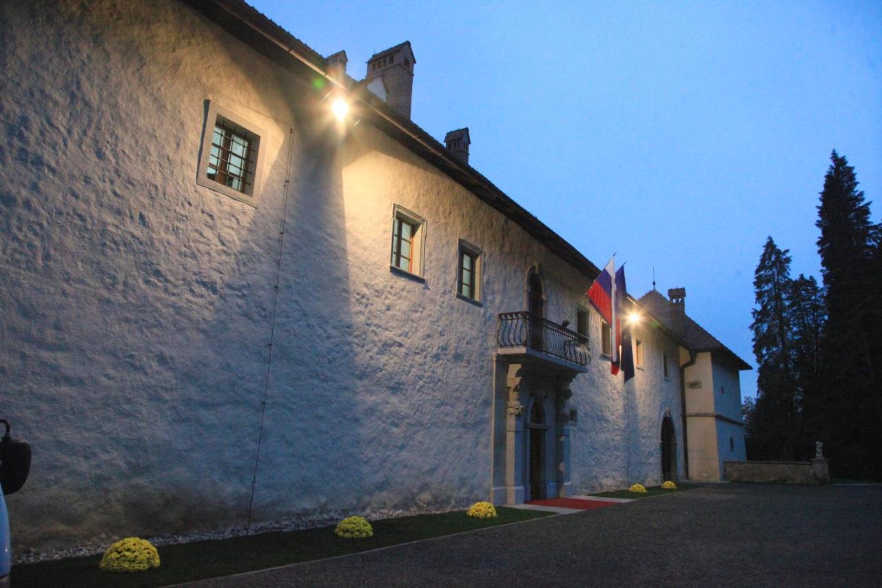 Grad Strmol Villa Cerklje na Gorenjskem Kültér fotó