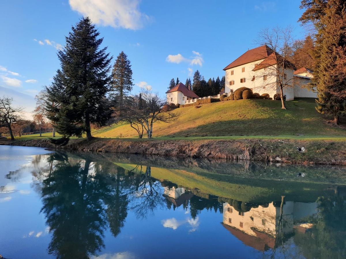Grad Strmol Villa Cerklje na Gorenjskem Kültér fotó