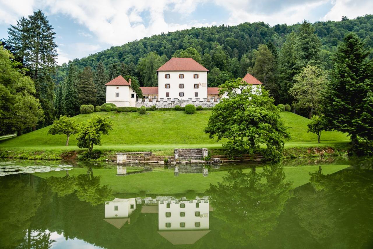 Grad Strmol Villa Cerklje na Gorenjskem Kültér fotó