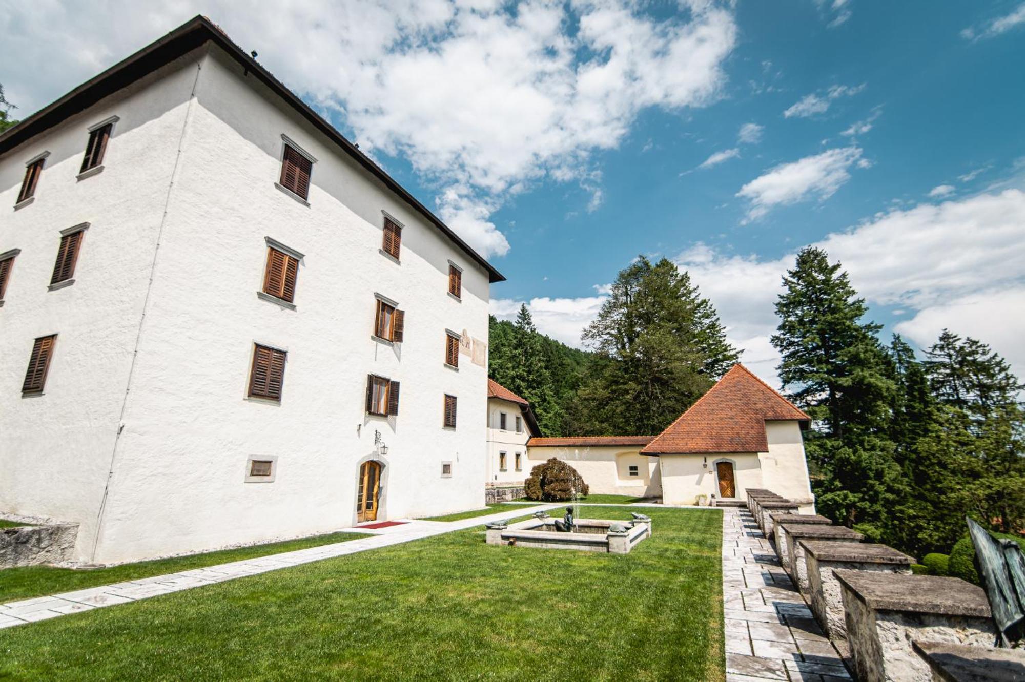 Grad Strmol Villa Cerklje na Gorenjskem Kültér fotó